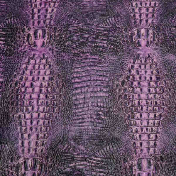 EGOC.Deep Purple.03.jpg Embossed Gator on Cow Image